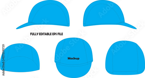 Cycling Cap template