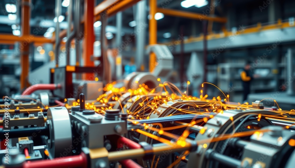 Manufacturing process sparks innovation with advanced machinery Manufacturing process sparks innovation with advanced machinery