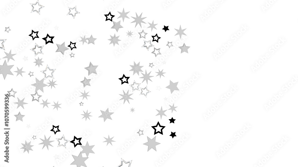 Obraz premium A close-up of a starry night sky, with bright, sparkling stars shining against the dark background.