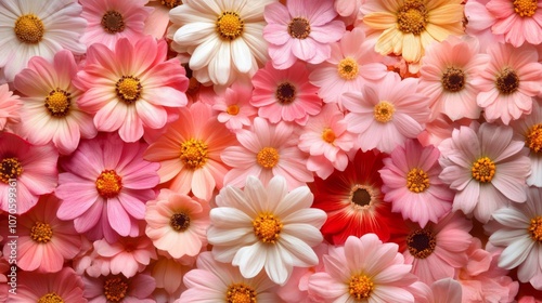 Vibrant Blooming Daisies