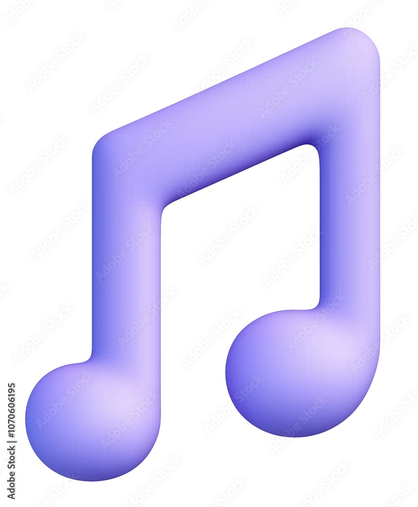 Music note. Musical sound, musical symbols, melody concept. 3d vector icon. Cartoon minimal style. PNG Music note. Musical sound, musical symbols, melody concept. 3d vector icon. Cartoon minimal style. PNG