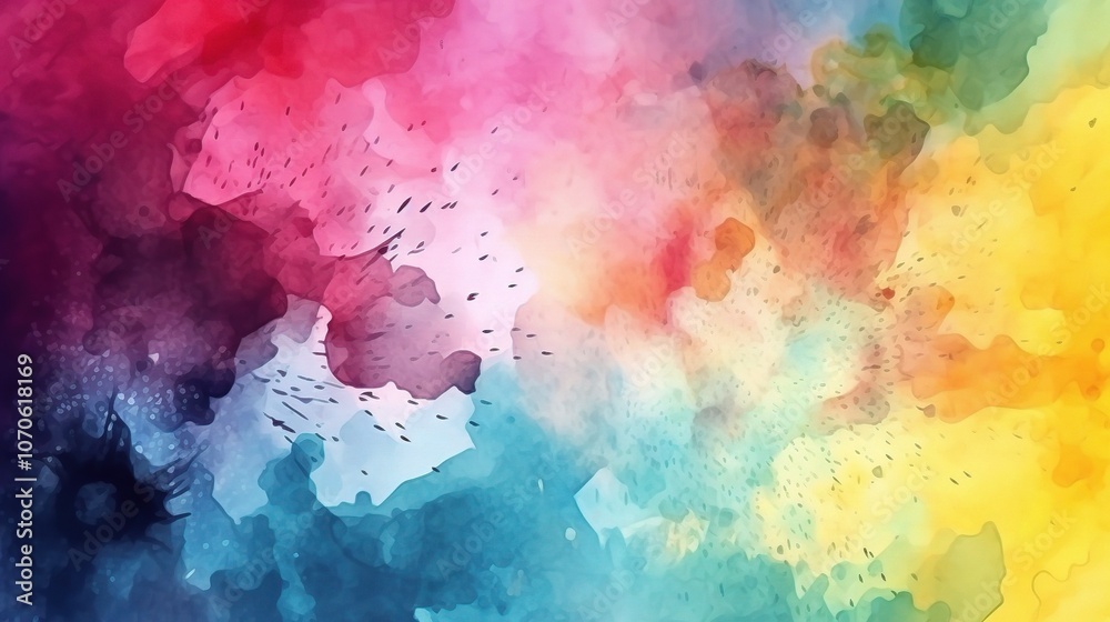 Vibrant Abstract Watercolor Background Design Vibrant Abstract Watercolor Background Design