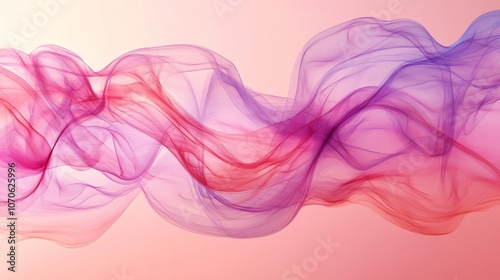 Abstract Colorful Smoke Art