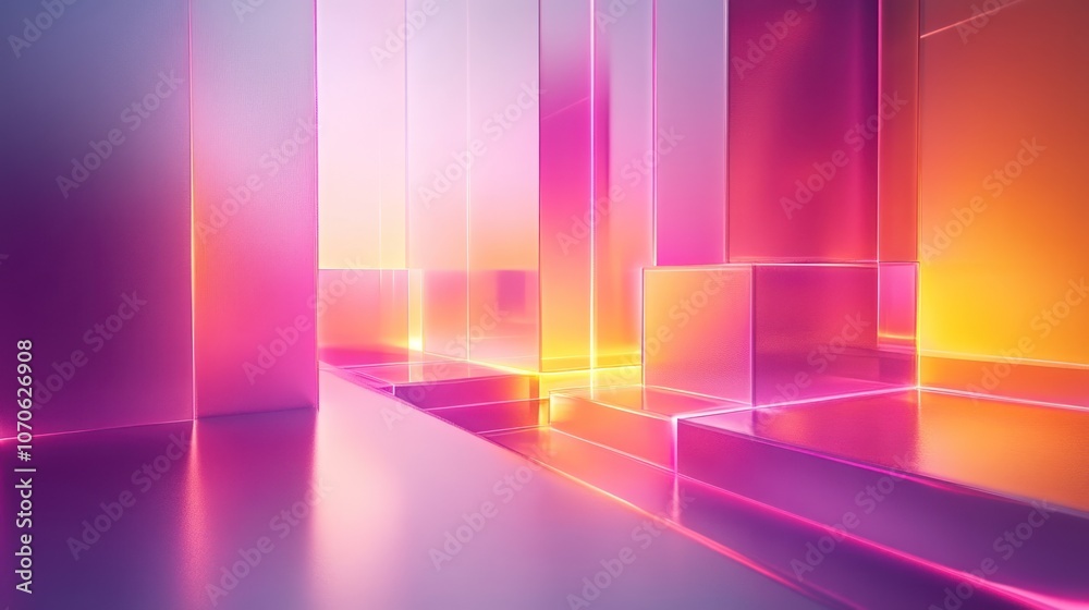 Abstract Neon Glow Abstract Neon Glow