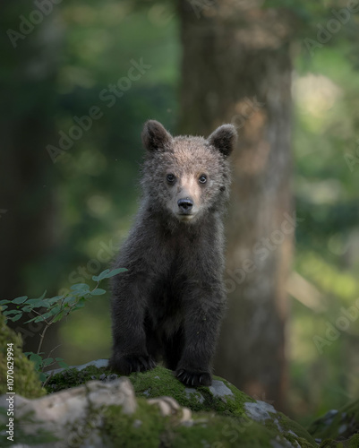 brown bear cub