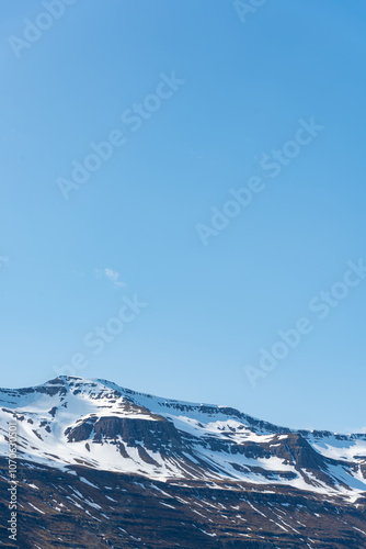 Mountain and sky - Seydisfjordur - Iceland - May 20 - 2023