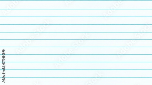 Blank lined paper background with thin blue horizontal lines
