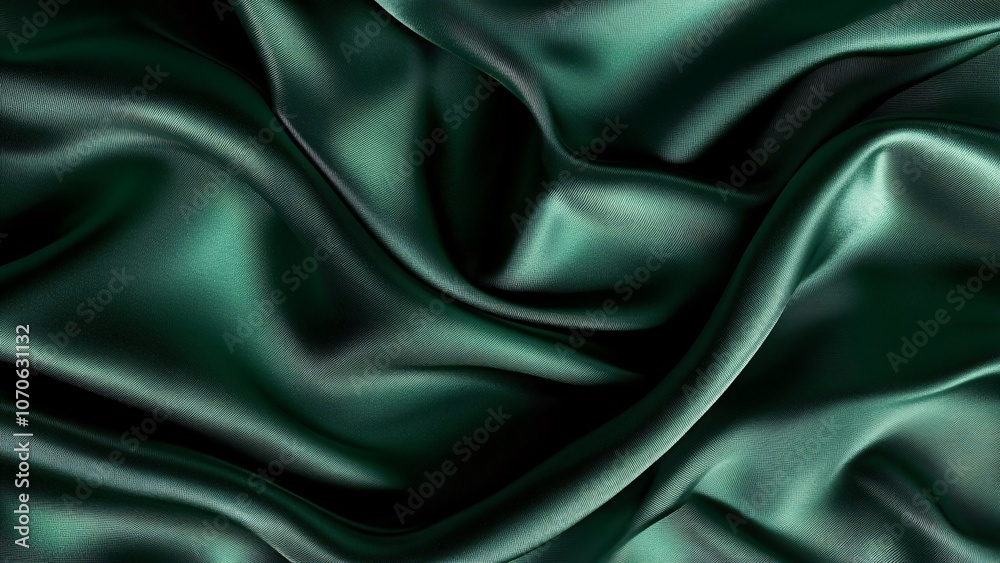 a green silk fabric with a green background that says green a green silk fabric with a green background that says green