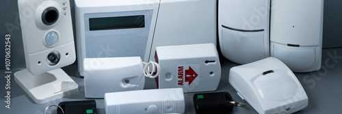 Vászonkép Professional-grade security alarm systems for enhanced property protection