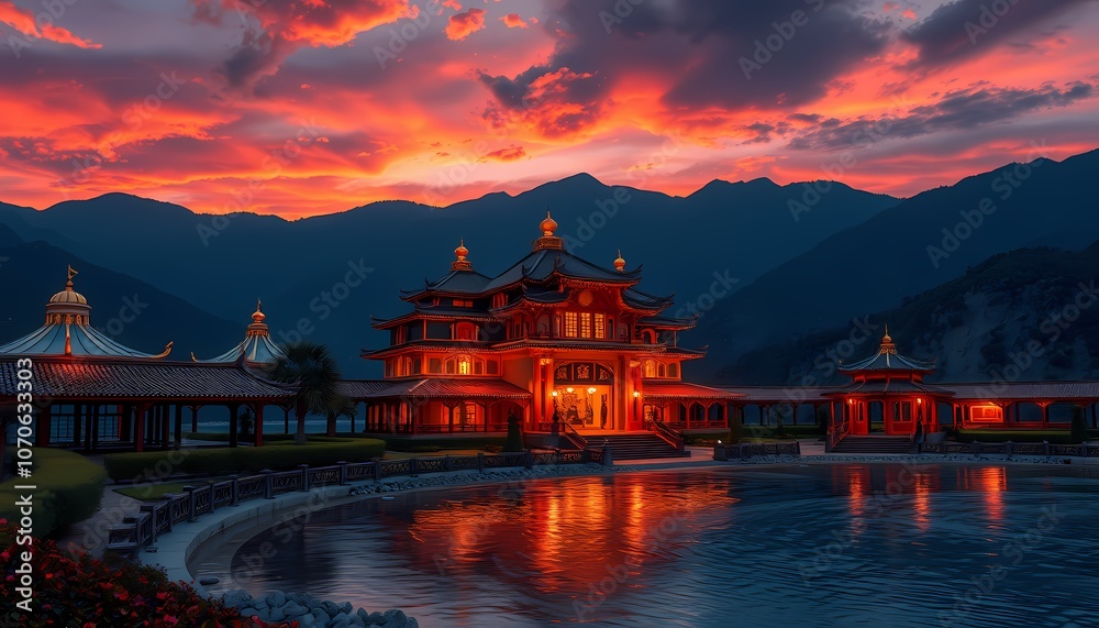 Obraz premium view of the forbidden city