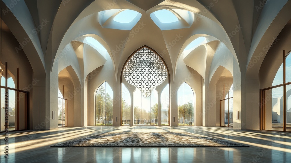 Fototapeta premium Modern Architectural Elegance
