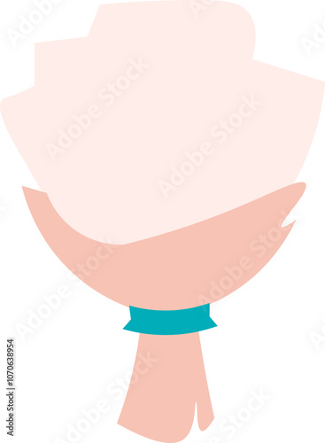 bouquet paper without flowers