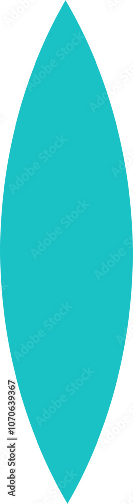 leaf decoration, straight long leaf decoration, straight long