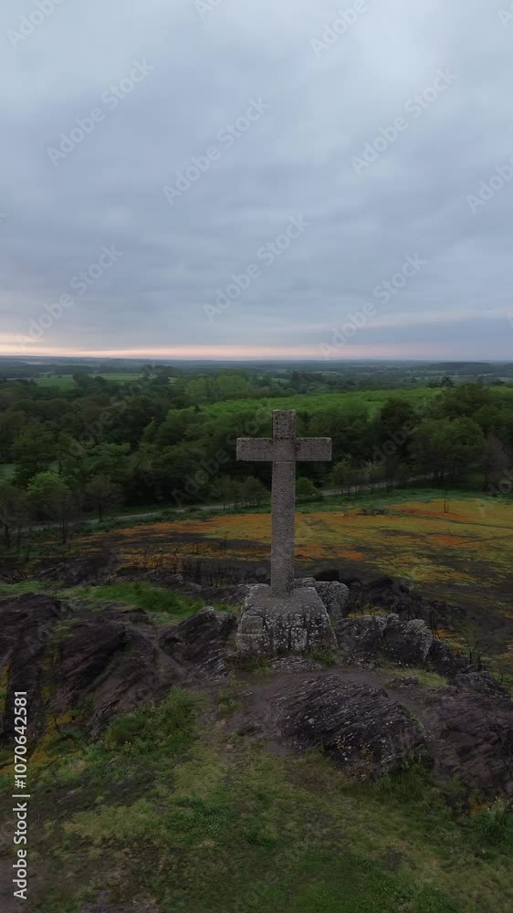 Foret de broceliande en drone Foret de broceliande en drone
