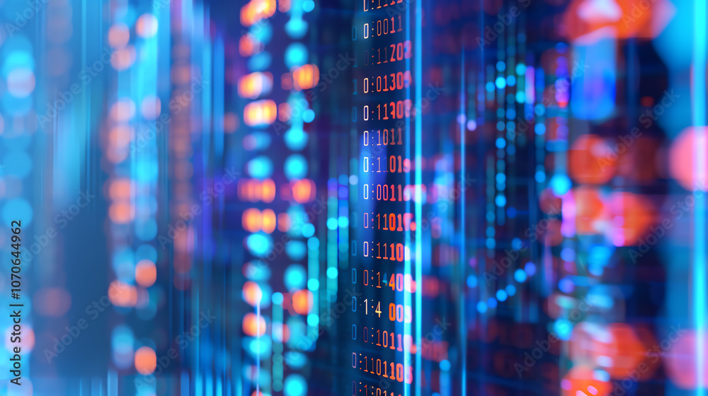 Obraz premium Ancestry chart with genetic code variations, DNA strands intertwining, detailed, high resolution, vibrant colors