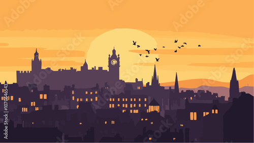 A Glimpse of Edinburgh- Architectural Elegance