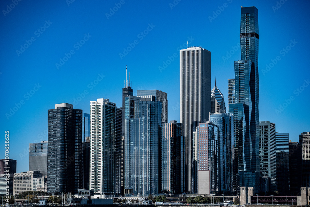 Fototapeta premium city skyline Chicago