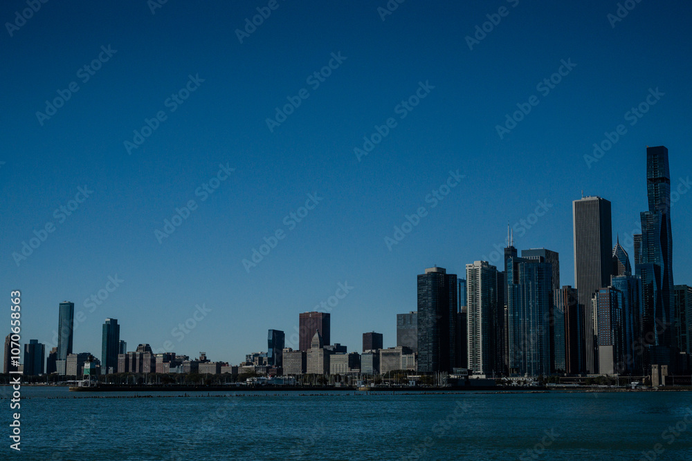 Fototapeta premium city skyline