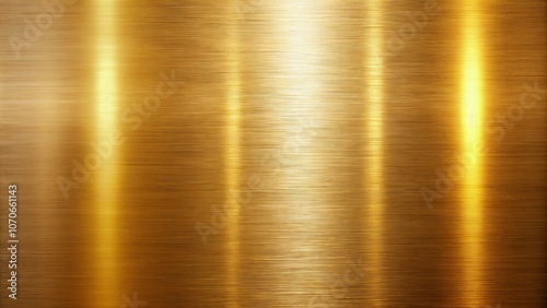 Polished brass texture background with warm golden gleam and reflective finish