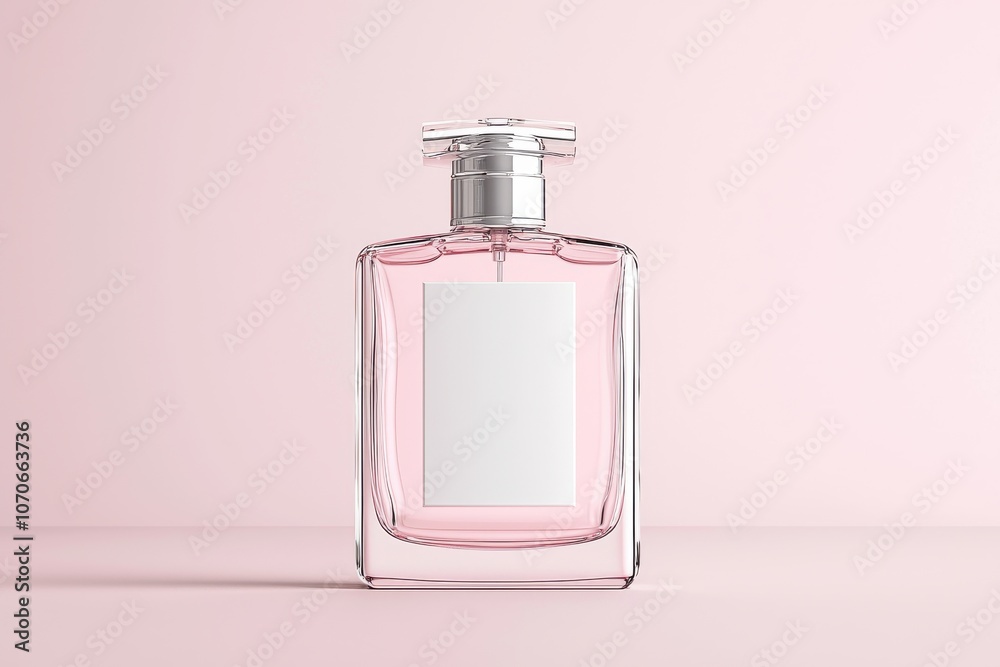 Showcase your elegant perfume bottle mockup with a minimalistic design for stunning visual appeal Showcase your elegant perfume bottle mockup with a minimalistic design for stunning visual appeal