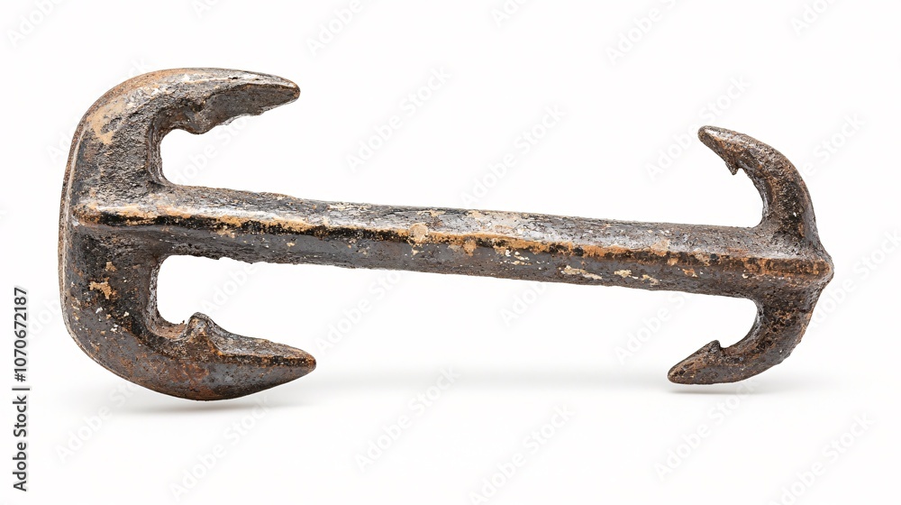 Antique Anchor: Nautical Relic of Maritime History Antique Anchor: Nautical Relic of Maritime History