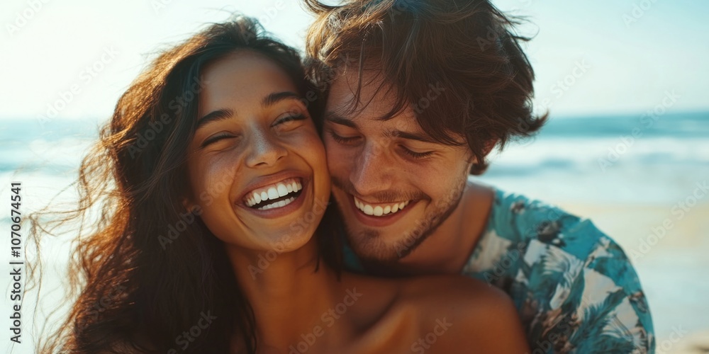 Couple on beach Couple on beach