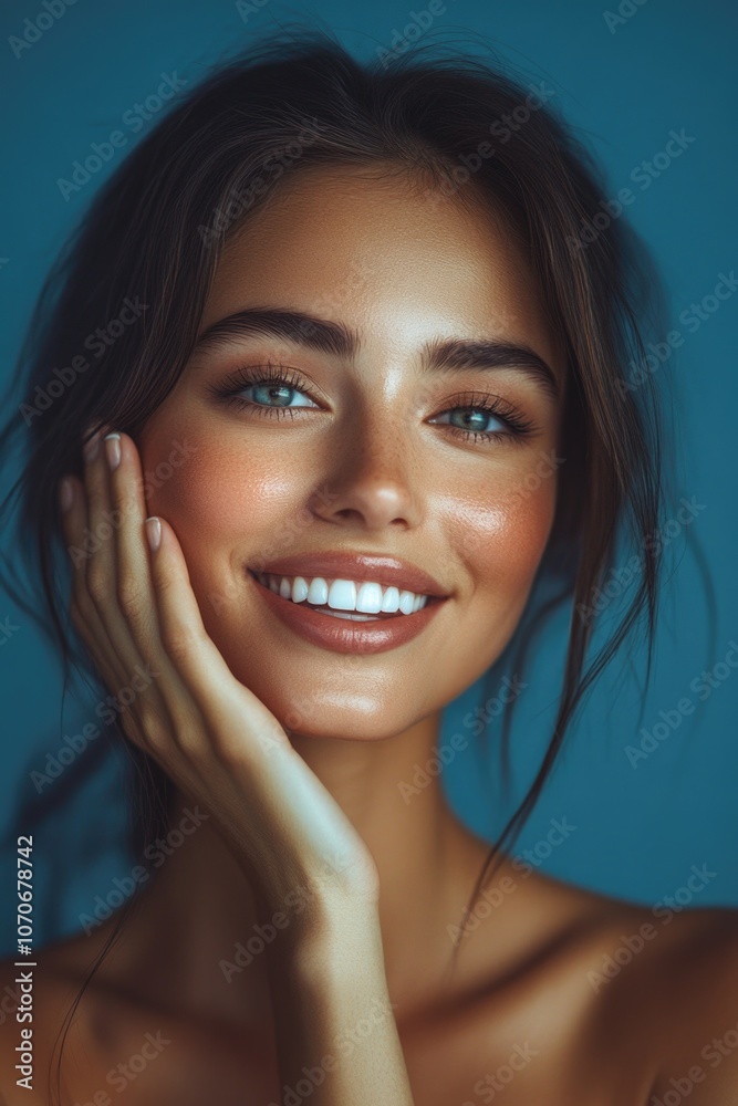 Young Woman Smiling Young Woman Smiling