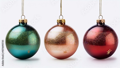 set of christmas balls