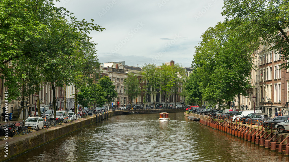 Spending a good time on the Amsterdam canals