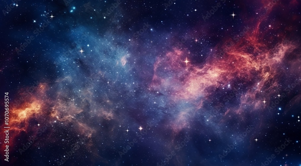 Fototapeta premium background with stars, space galaxy background, background with space, galaxy in the space with stars