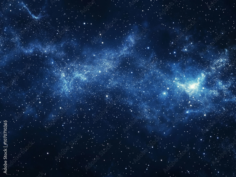 Naklejka premium starry night sky