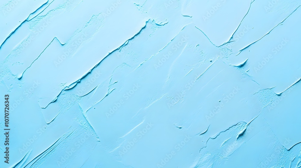 Abstract Blue Paint Texture with Swirls and Strokes Abstract Blue Paint Texture with Swirls and Strokes