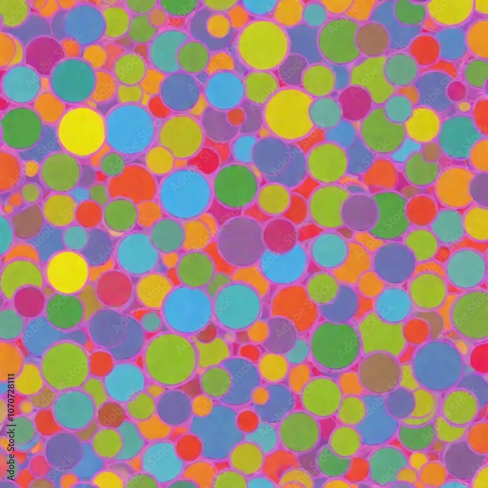 IMAGE WITH MANY CIRCLES OF VIVID COLORS IMAGE WITH MANY CIRCLES OF VIVID COLORS