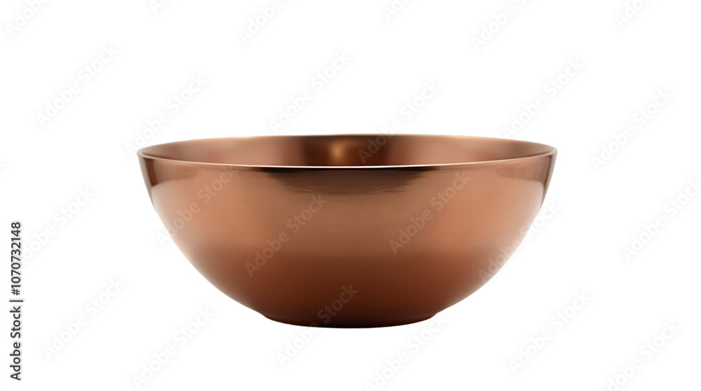 Copper Bowl on Transparent Background (PNG). Copper Bowl on Transparent Background (PNG).