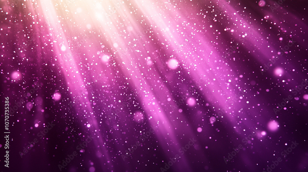 Fototapeta premium soft, radiant light rays cutting through a dark background, creating a mystical and abstract atmosphere. Ideal for themes of hope, enlightenment, or introspection