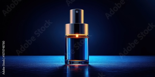 Anti-aging serum pump Commercial poster Product photo