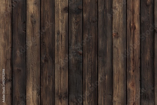 Wallpaper Mural A textured wooden wall featuring various shades of brown, showcasing natural grain patterns and rustic charm. Torontodigital.ca