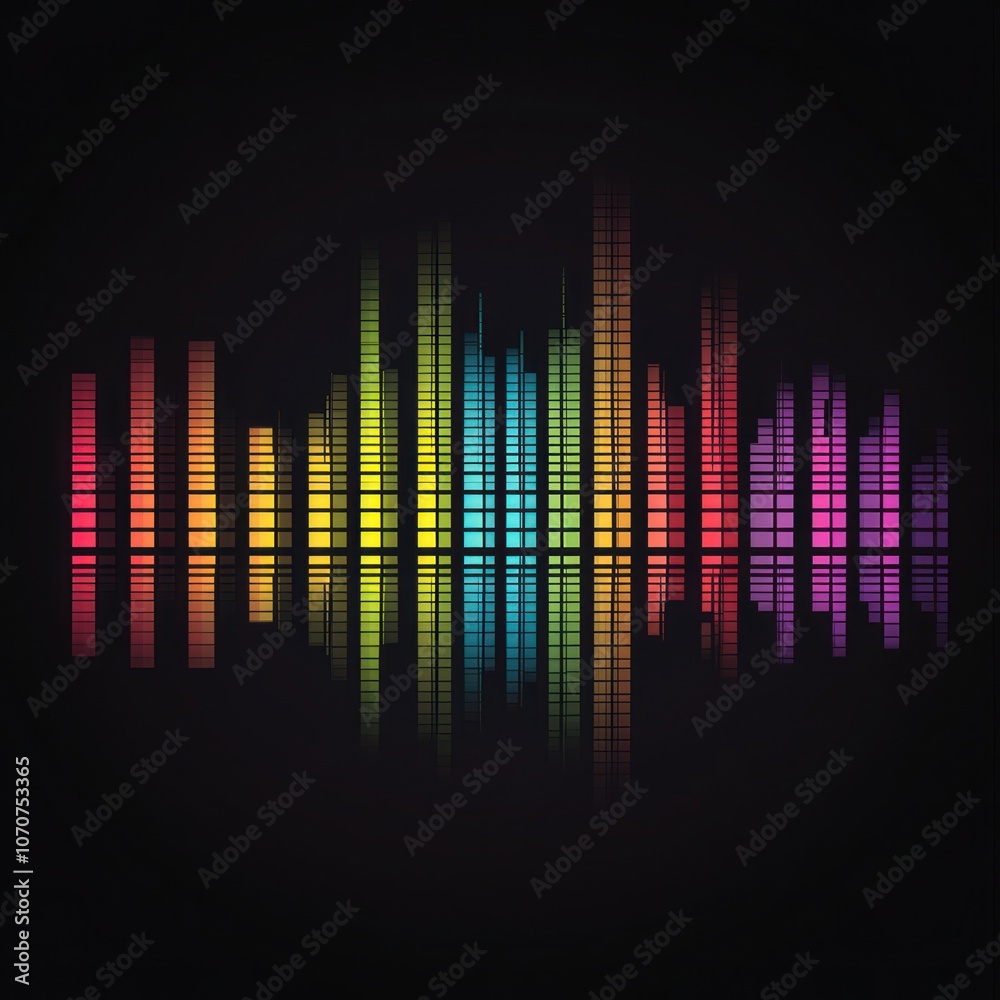 Colorful Sound Waves Colorful Sound Waves