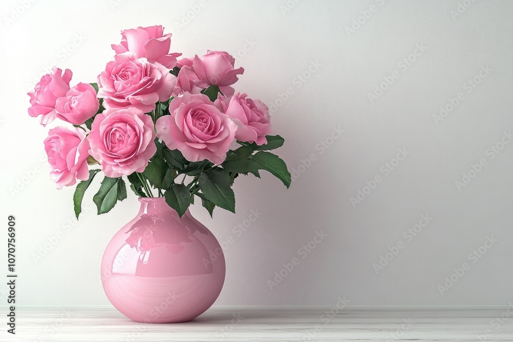 Red Rose in Vase on Old Wooden Background: Romantic and Rustic Floral Decor Red Rose in Vase on Old Wooden Background: Romantic and Rustic Floral Decor