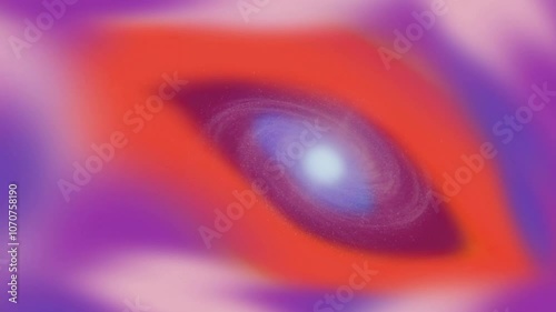 abstract background with effect eye