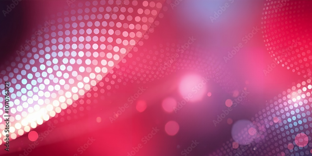 Obraz premium Abstract pink and white dot pattern