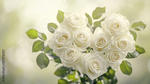 White Rose Bouquet