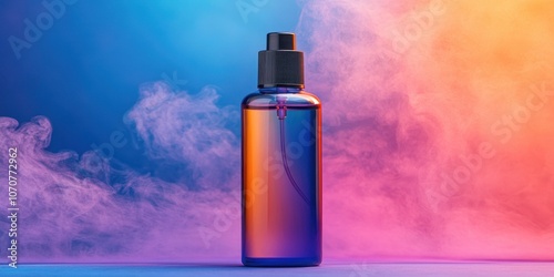 Face mist container Commercial poster Product photogr