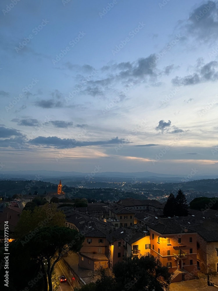 Naklejka premium Vacation in Umbria