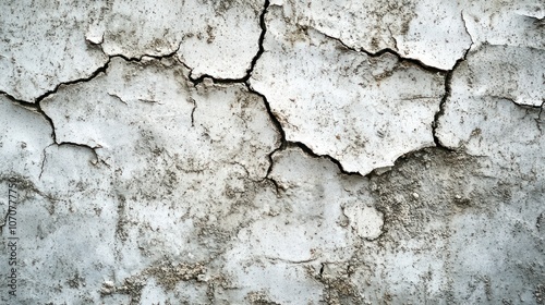 Cracked Dry Soil Texture