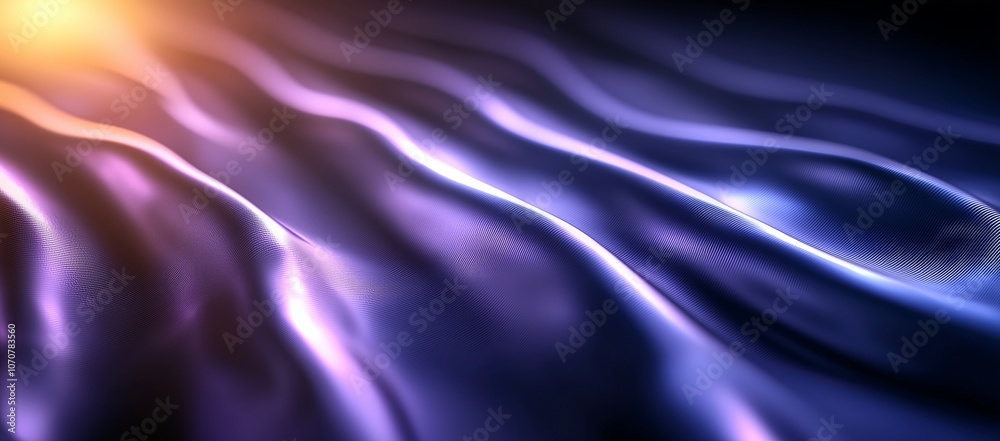 Dreamy Purple and Blue Light Waves with Soft Motion Effect, Perfect for Technology and Digital Innovation Concepts Dreamy Purple and Blue Light Waves with Soft Motion Effect, Perfect for Technology and Digital Innovation Concepts