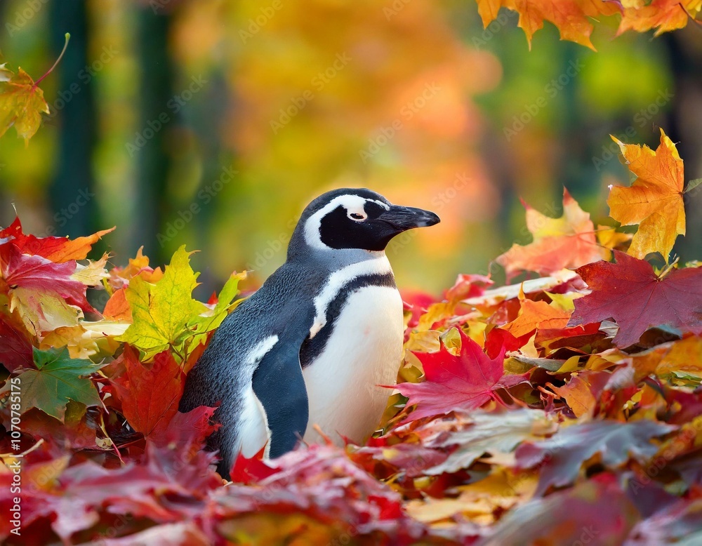 Fototapeta premium Im Herbstwald