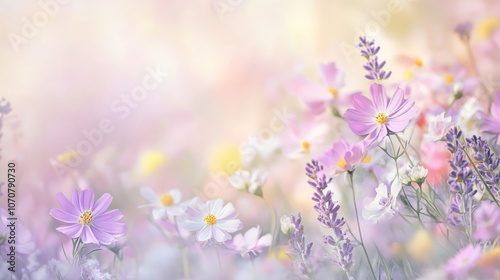 Floral Meadow in Soft Light