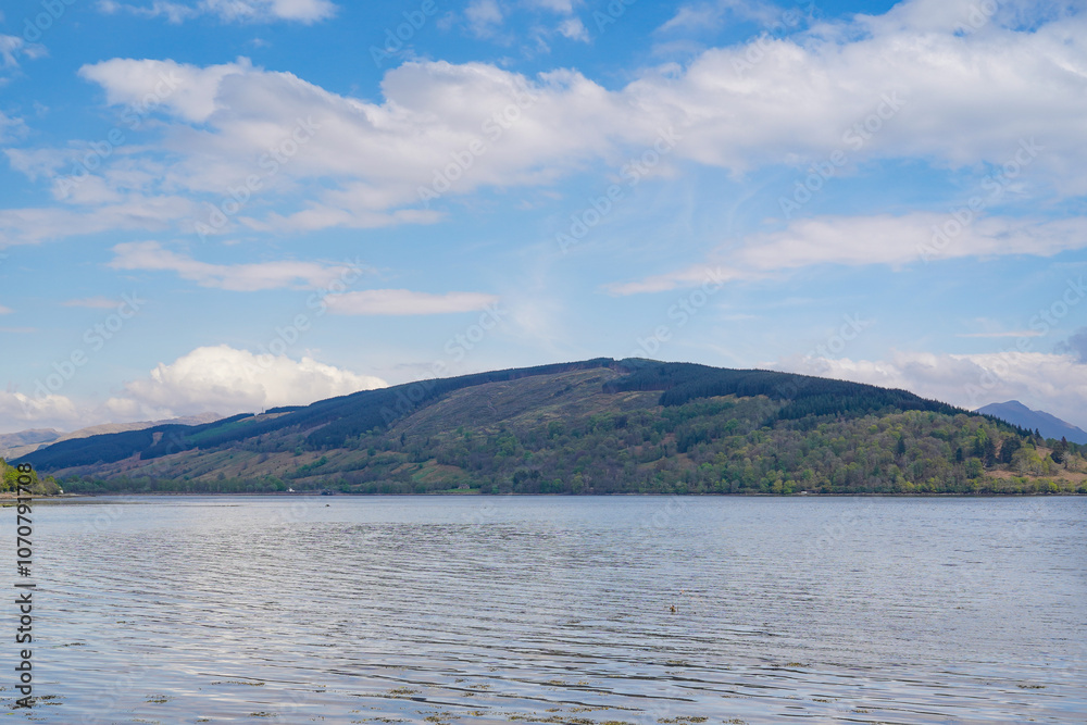 Loch Fyne seen from Inveraray in Scotland Loch Fyne seen from Inveraray in Scotland