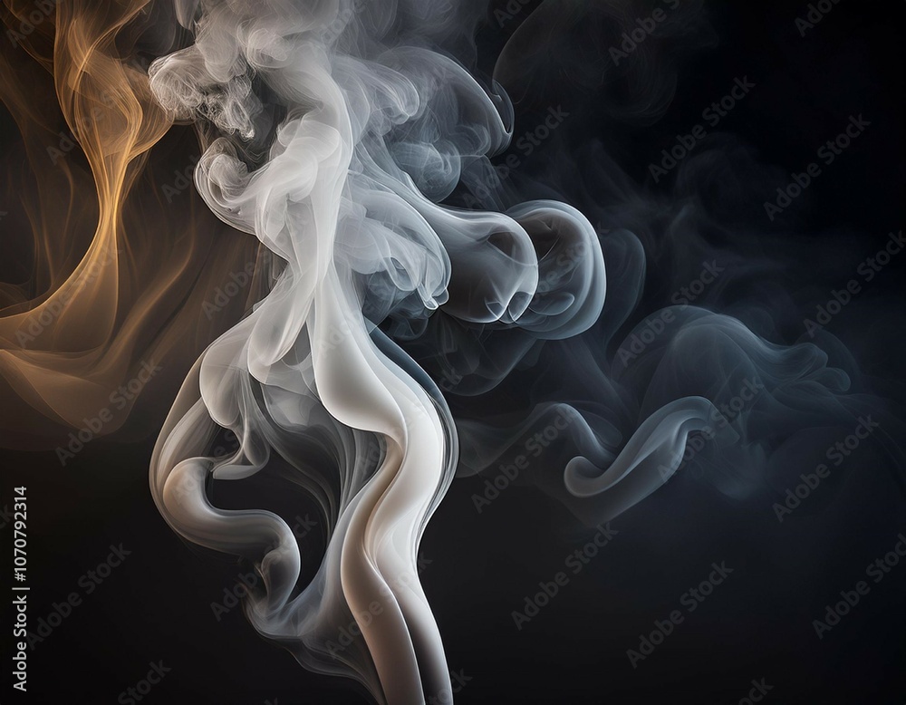 abstract smoke on a dark background abstract smoke on a dark background